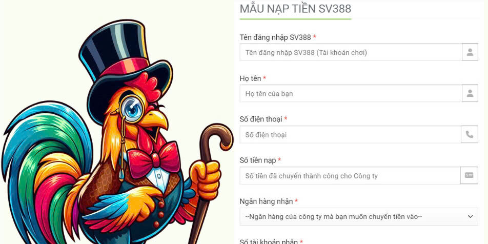 Hướng Dẫn Nạp Tiền SV388 Nhanh Chóng, An Toàn Và Hiệu Quả 3 Dù hệ thống SV388 hoạt động ổn định, đôi lúc vẫn có lỗi phát sinh trong quá trình nạp tiền.