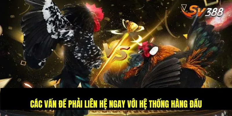 Hỗ Trợ Khách Hàng SV388: Đáp Ứng Mọi Câu Hỏi Của Bạn 1 Các vấn đề phải liên hệ ngay với hệ thống hàng đầu