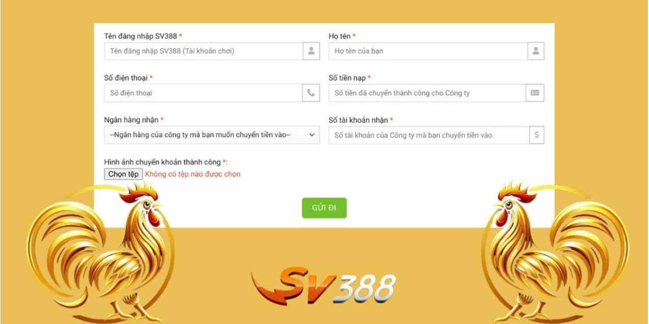 Hướng Dẫn Nạp Tiền SV388 Nhanh Chóng, An Toàn Và Hiệu Quả 2 Mỗi bước đều được minh họa và giải thích rõ để bạn nạp tiền thành công ngay lần đầu.